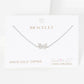 Pave Butterfly Charm Chain Bracelet