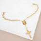 Cap & Pin Rosary Chain Accessory
