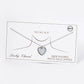 Dainty Gold-Dipped Heart Charm Necklace
