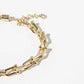 Modern U-Link Bracelet with Magnetic Closure