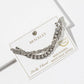 Layered Curb & Rope Chain Bracelet with Magnetic Clasp