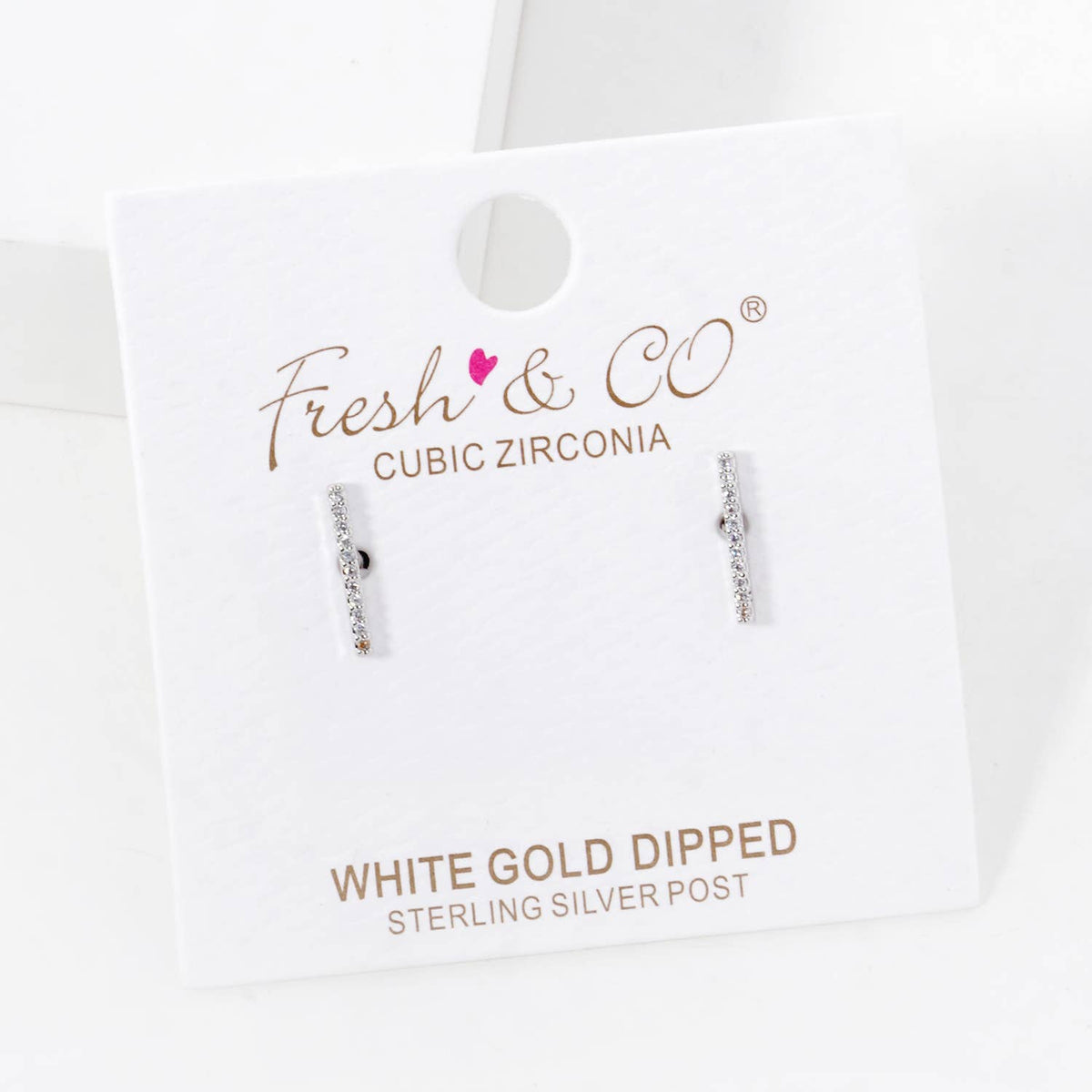 Minimalist Gold Bar Earrings