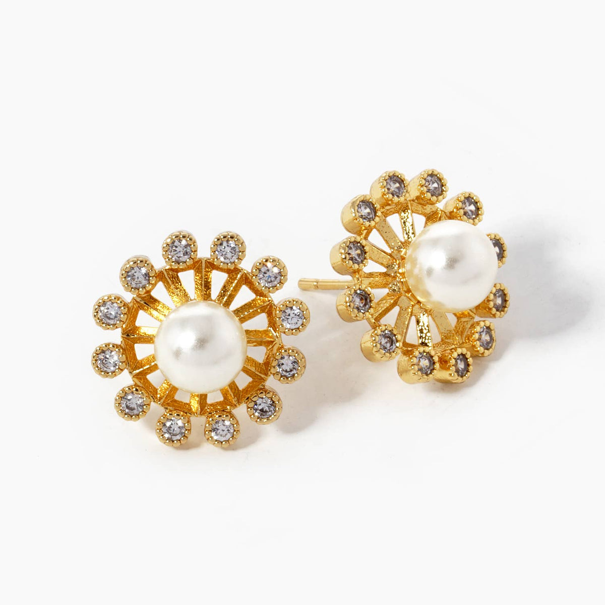Freshwater Pearl Shell Collector Earrings