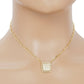 Freshwater Pearl Outline Necklace