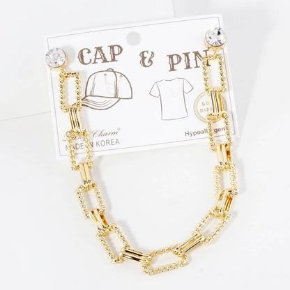 Cap & Pin Chunky Chain Accessory