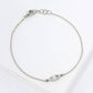 Spiritual-Theme 10mm Evil-Eye Chain Bracelet