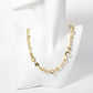 Textured Circle Links with HardWear Chain Necklace