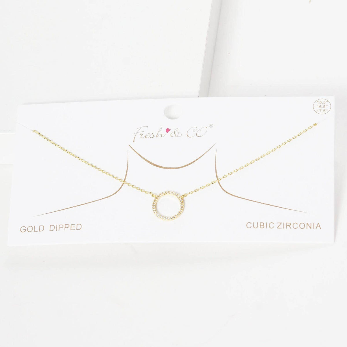 Gold Circle Of Life Necklace