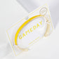 18K GOLD DIPPED ENAMEL COLOR GAME DAY CUFF BRACELET