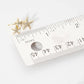 Gold Starfish Ear Climber Earrings