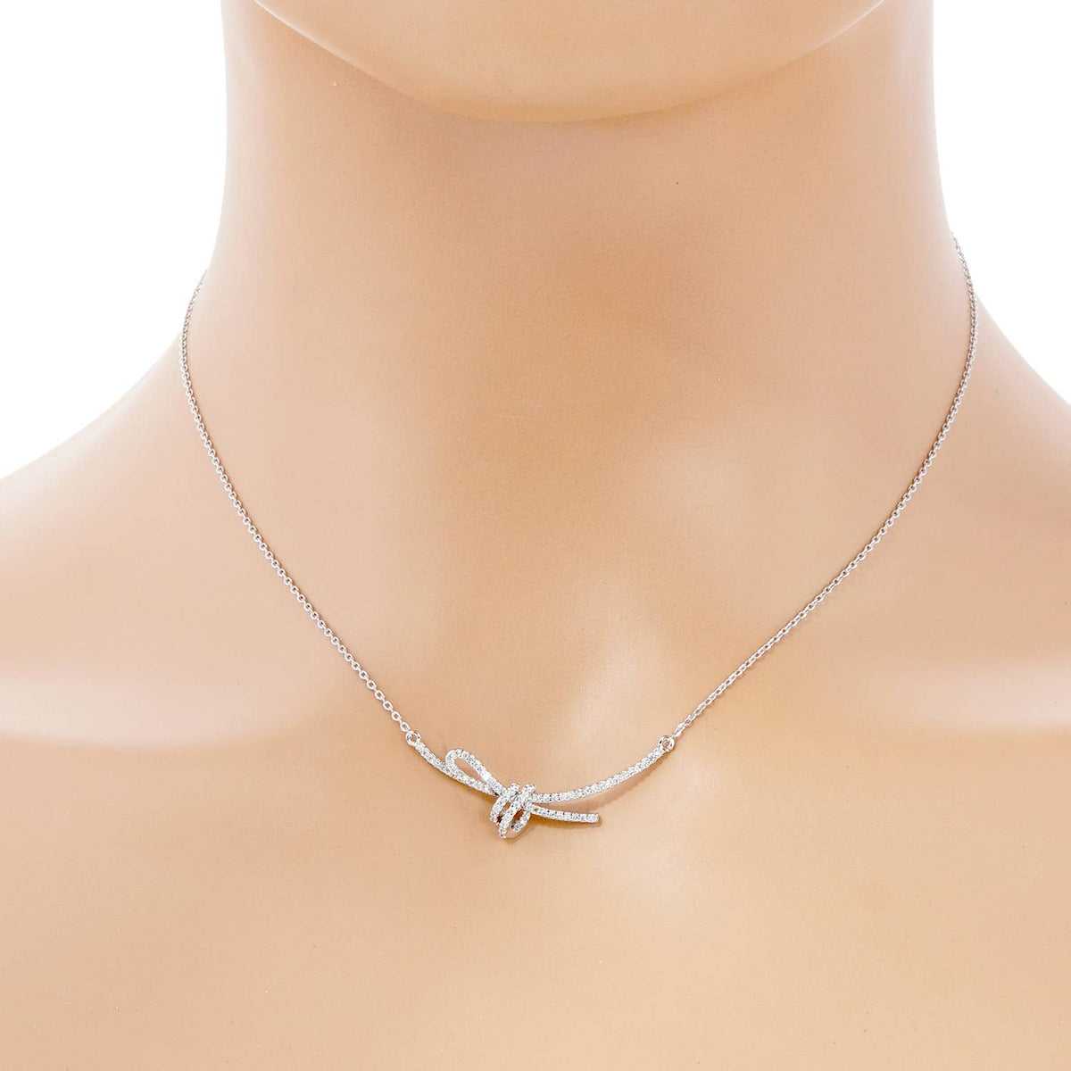 Gold Plated Knot Necklace