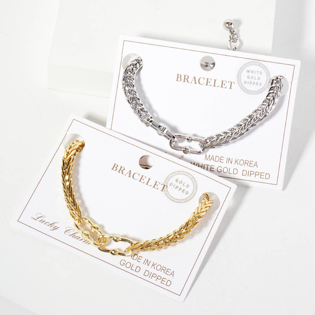 Modern Mixed-Link Chain Bracelet