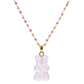 Multicolor Beaded Gummy Bear Necklace