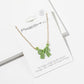 Enamel Crystal Bow Pendant Necklace – Pavé Bow on Chain