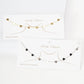 Gold Plated Floating Heart Charm Necklace