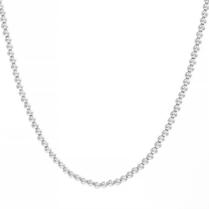 Gold Plated Pearl Beaded Necklace