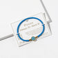 Zodiac Code Collection Braided Leather Charm Bracelet