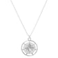 Gold North Star Coin Necklace
