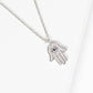 Gold Plated Hasma Eye Necklace