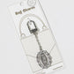 Our Lady of Guadalupe Cubic Zirconia Bag Charm