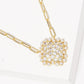 Freshwater Pearl Outline Necklace