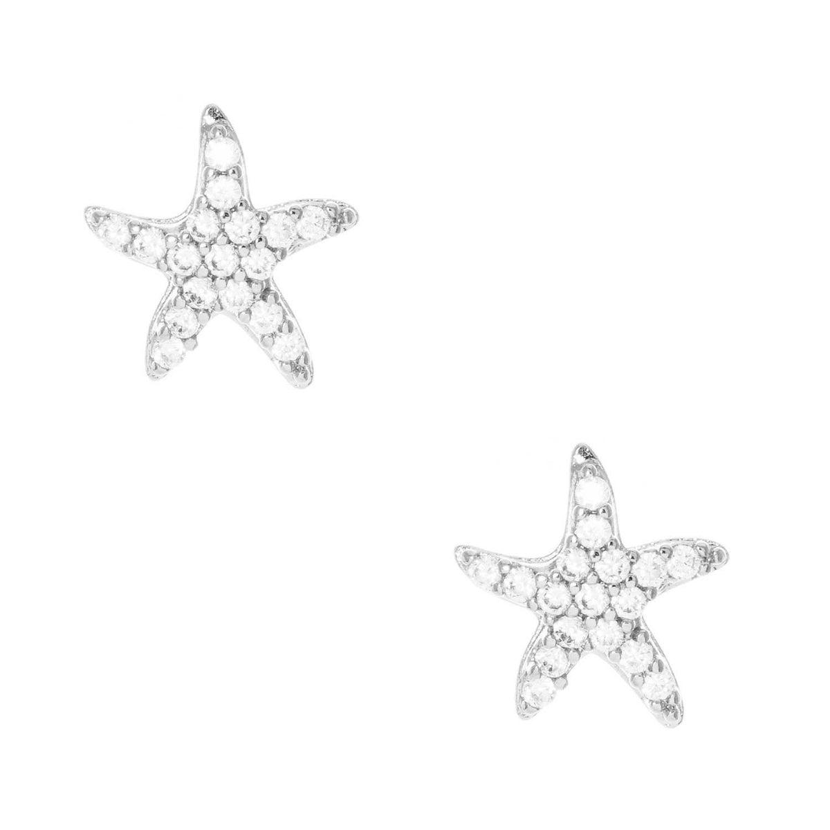 Gold Plated Starfish Earrings