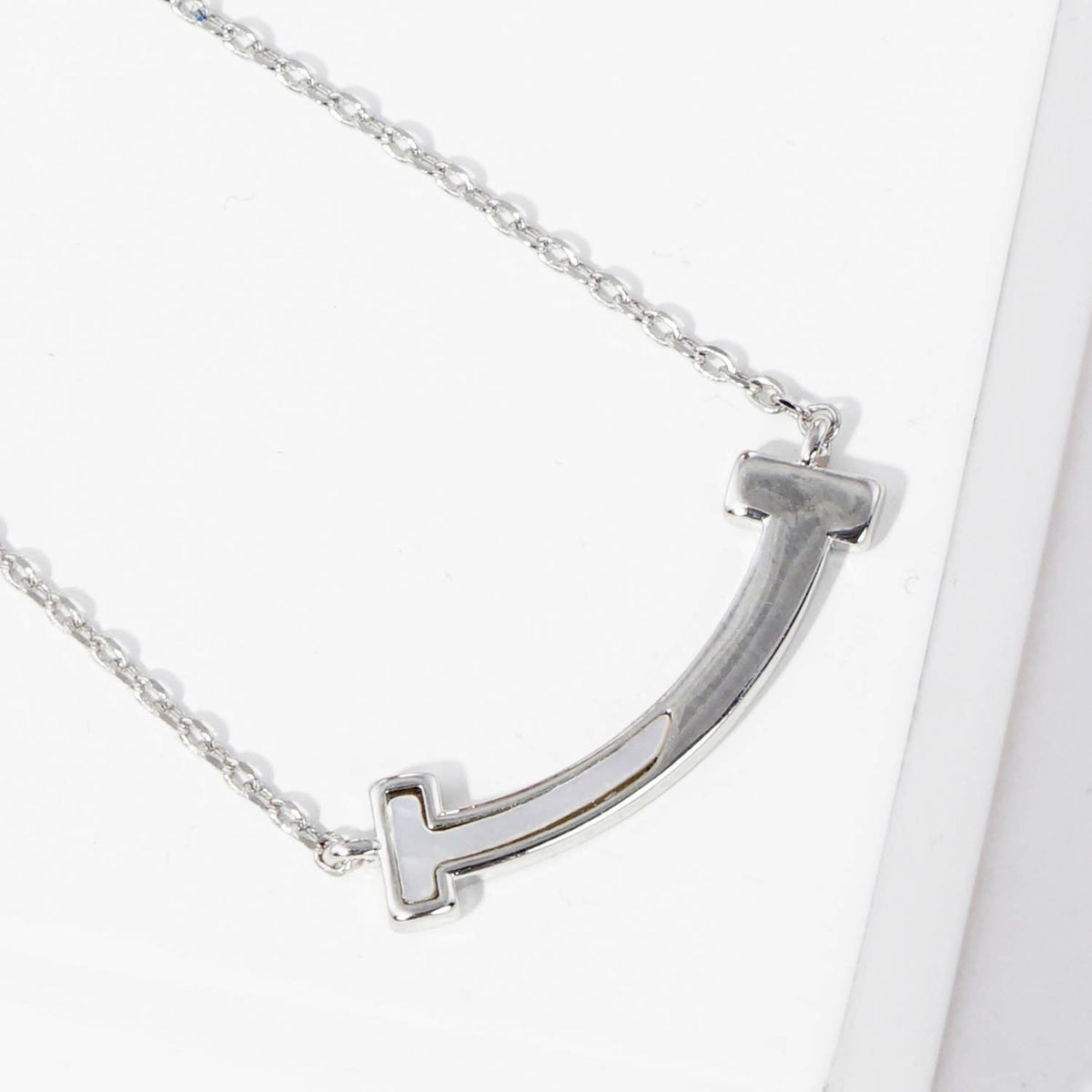 Gold Plated U-Shaped Necklace