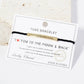 Inspirational Messages I love to the Moon & Back Bracelet