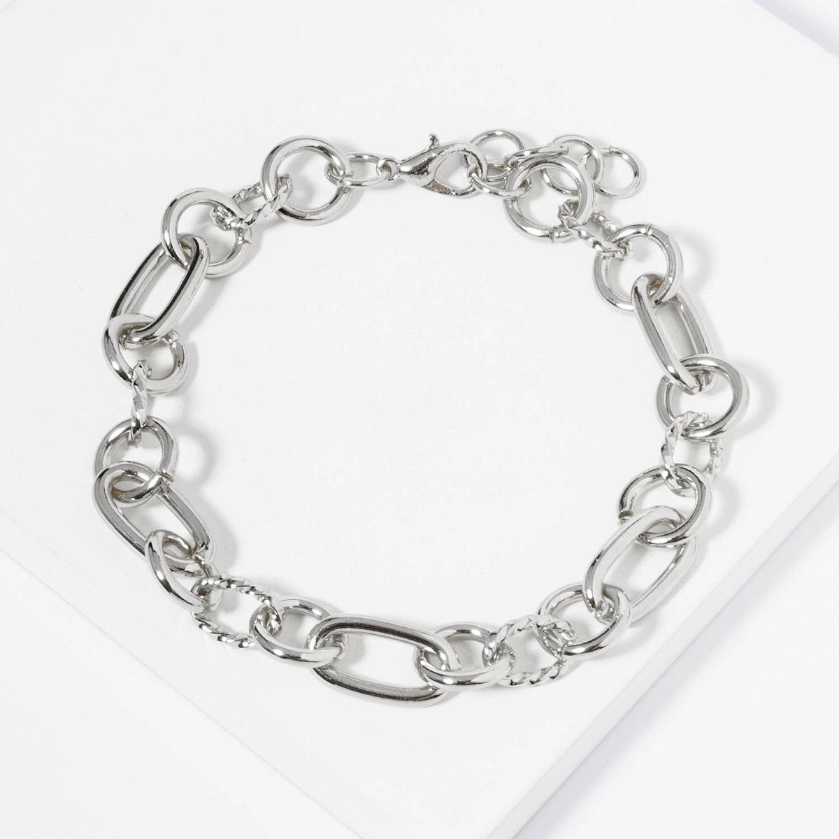 18K Gold Dipped Link Chain Bracelet