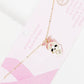 Breast Cancer Awareness Sugar Skull Necklace