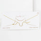 Gold Plated Snake Pendant Necklace