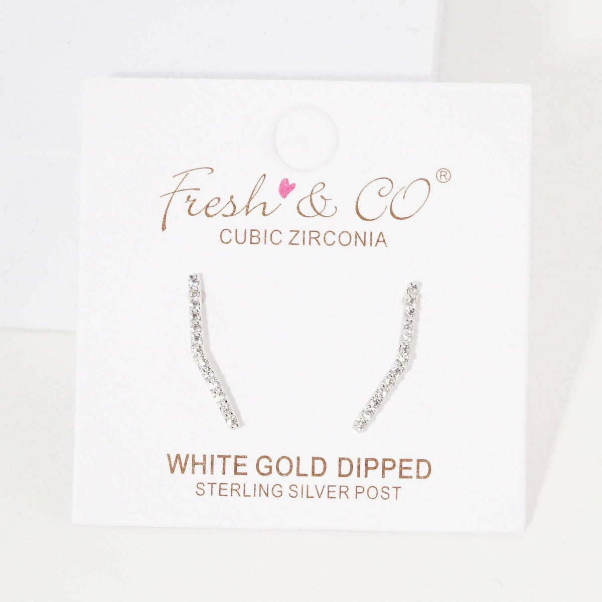 Gold Mini Threader Ear Climber Earrings
