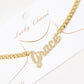 Gold Plated Cuban Link GRACE Necklace