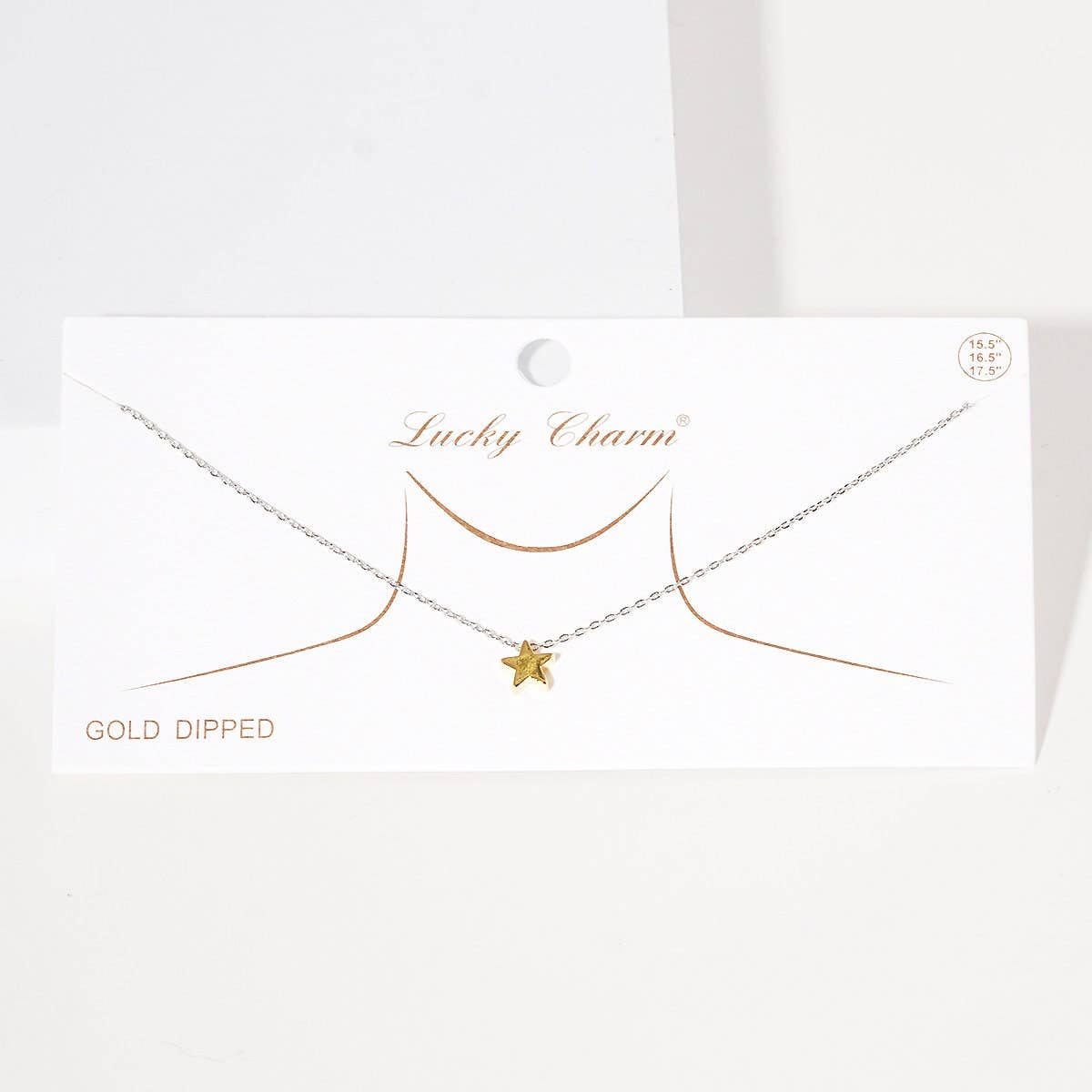 Gold Plated Star Pendant Necklace