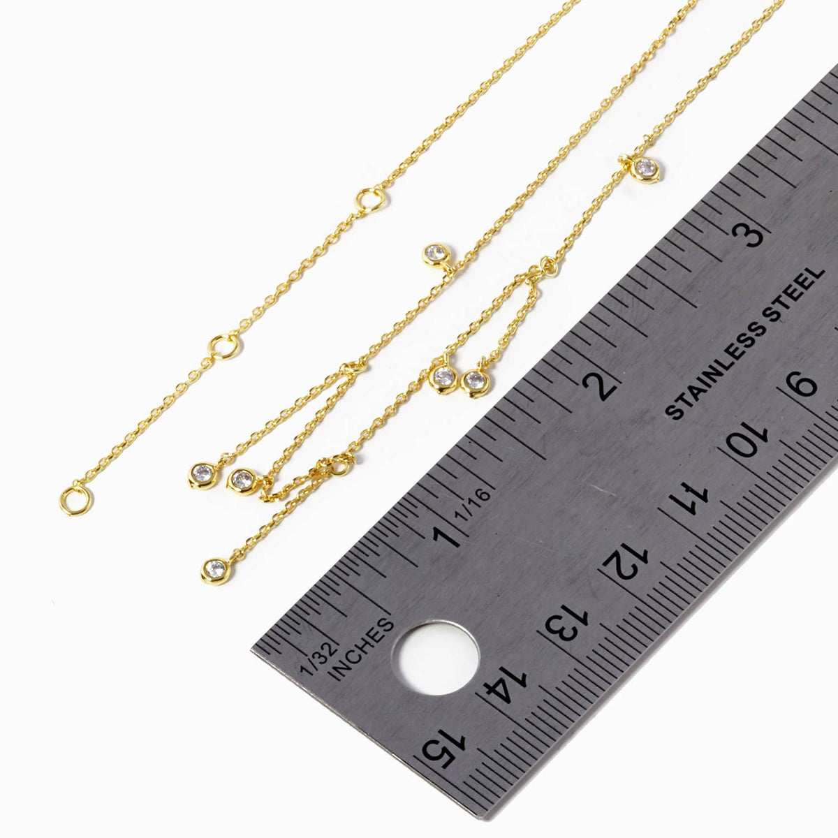 Minimalist Dangle Droplet Charm Necklace