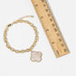 Clover Charm Bracelet with Easy-Wear Magnetic Clasp