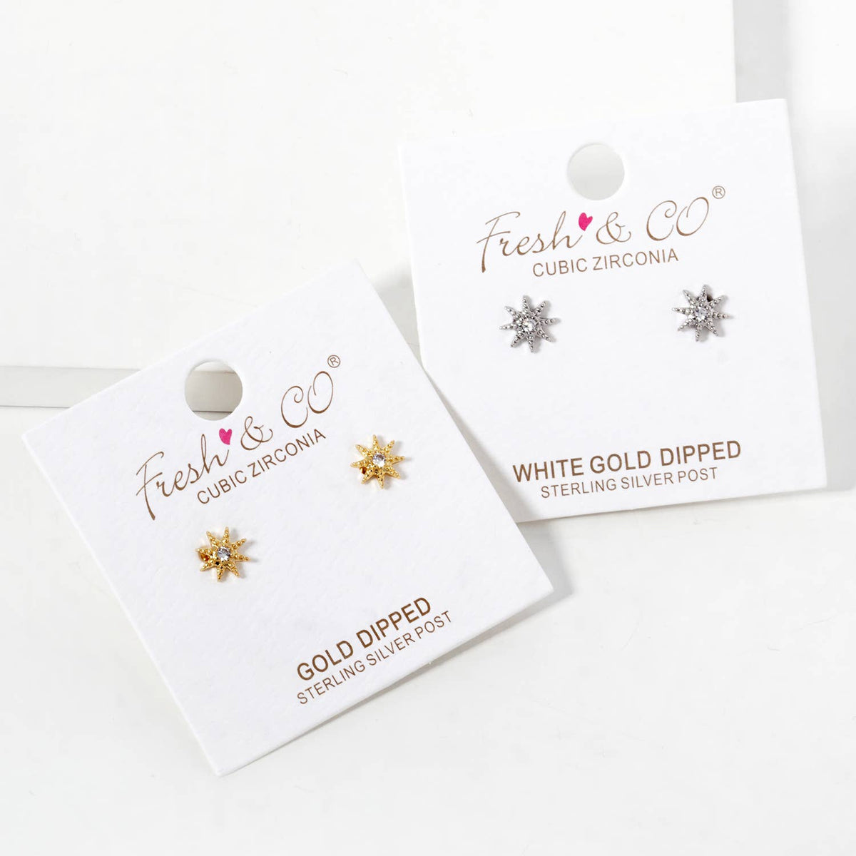 Radiant Sunburst Stud Earrings