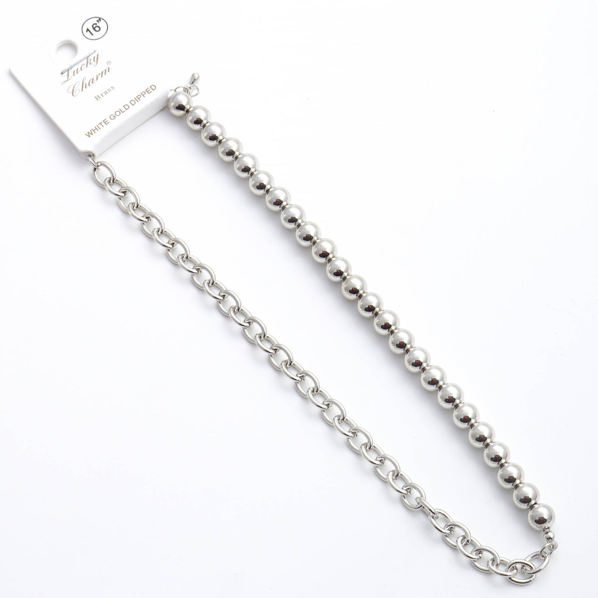 Gold Plated Napier Two Tone Necklace
