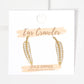 Feather Pave Ear Crawlers