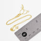 Gold Plated Starburst Necklace