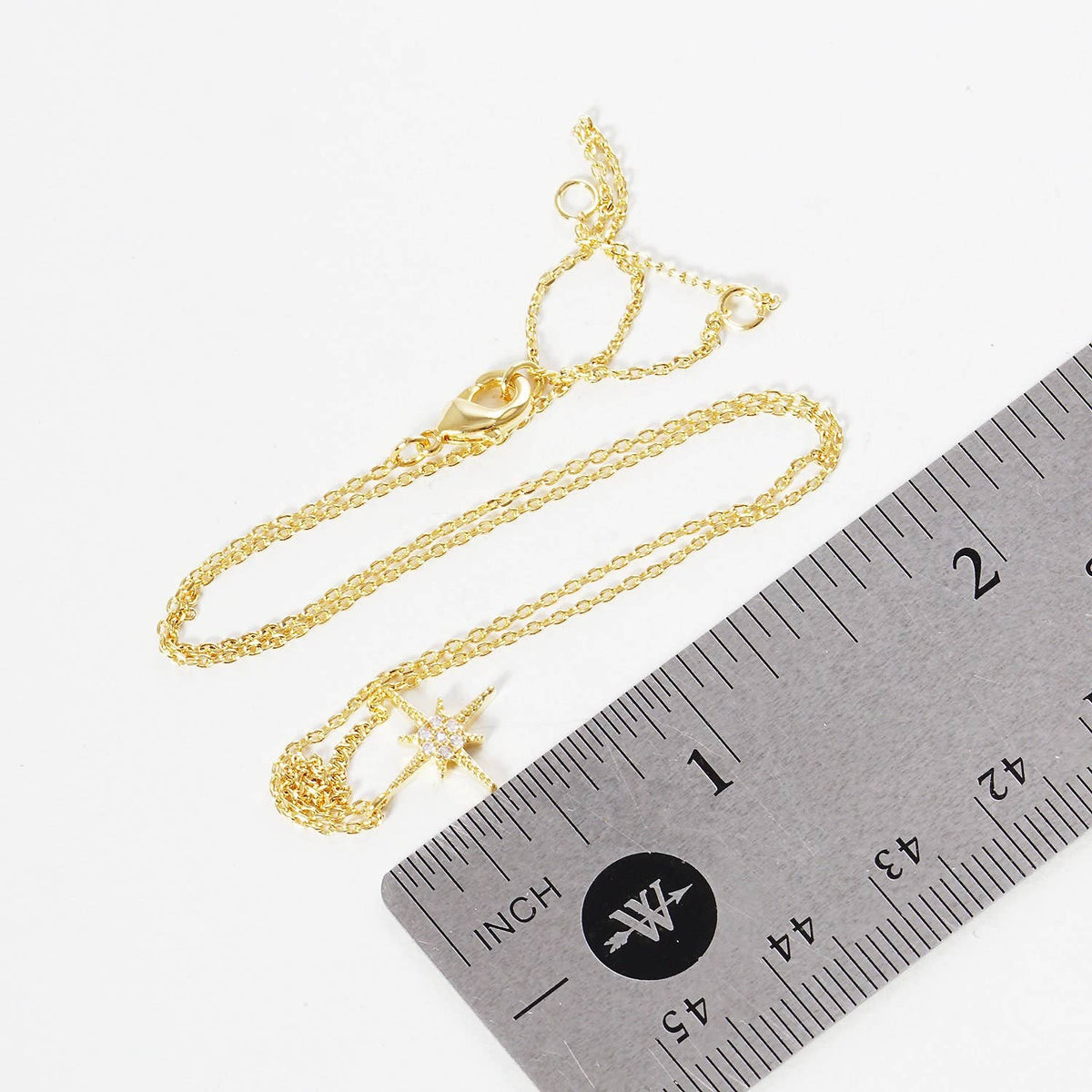 Gold Plated Starburst Necklace