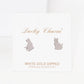 Gold Plated Cat Stud Earrings