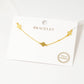 Dainty Clover Charm Adjustable Bracelet