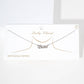 Gold Plated Letter BOSS Necklace