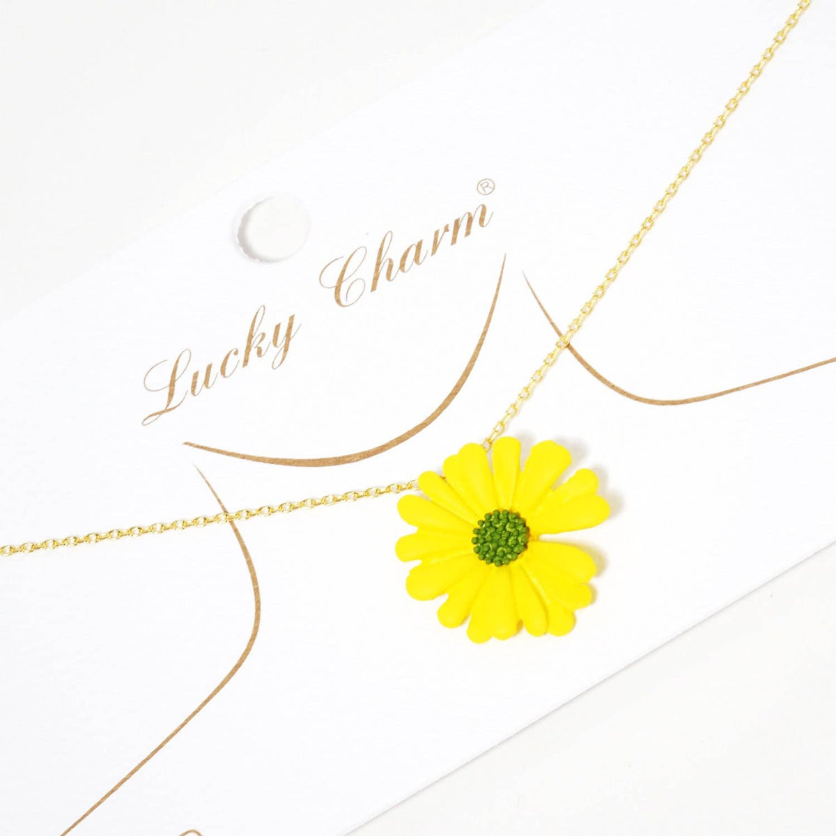 Daisy Charm Necklace