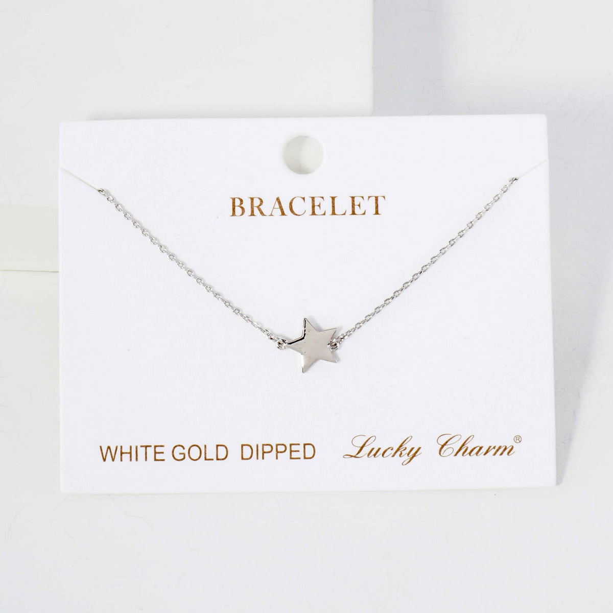 Celestial-Theme 10mm Star Chain Bracelet