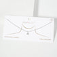 Pave CZ Triangle Pendant Necklace