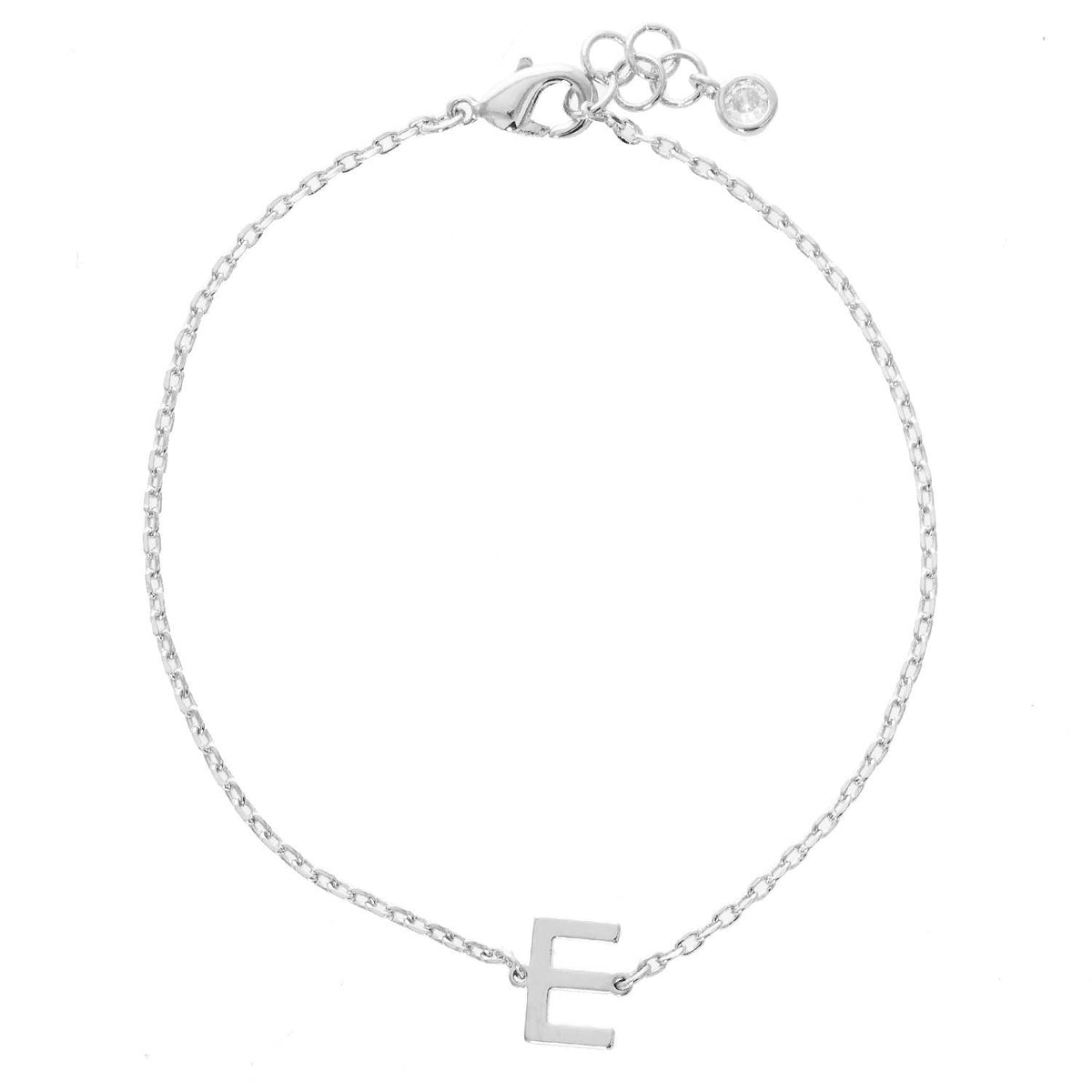 Gold Plated Initial Letter Bracelet