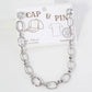 Link Chain Cap & Pin Accessory