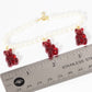 Multicolor Beaded Gummy Bear Bracelet